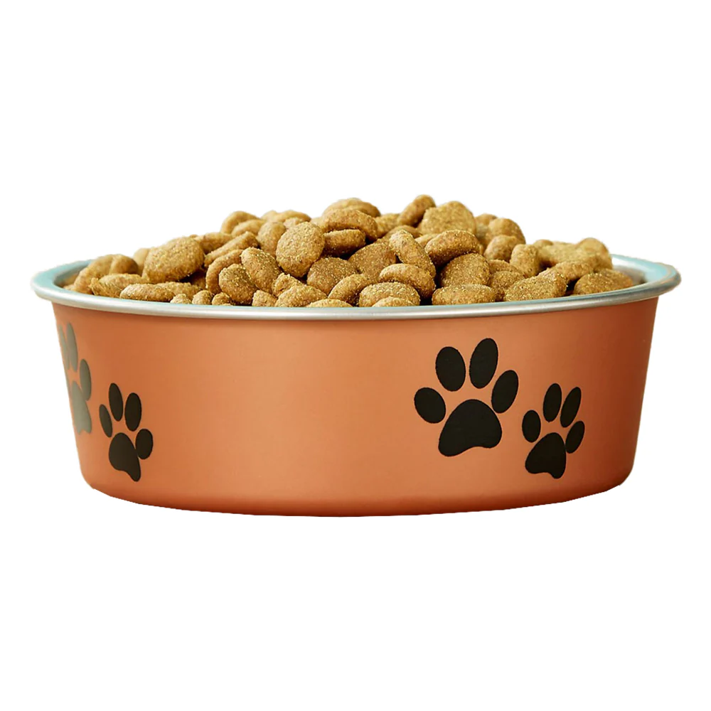 Loving Pets Metallic Dog Bowl Copper Large - Image 3
