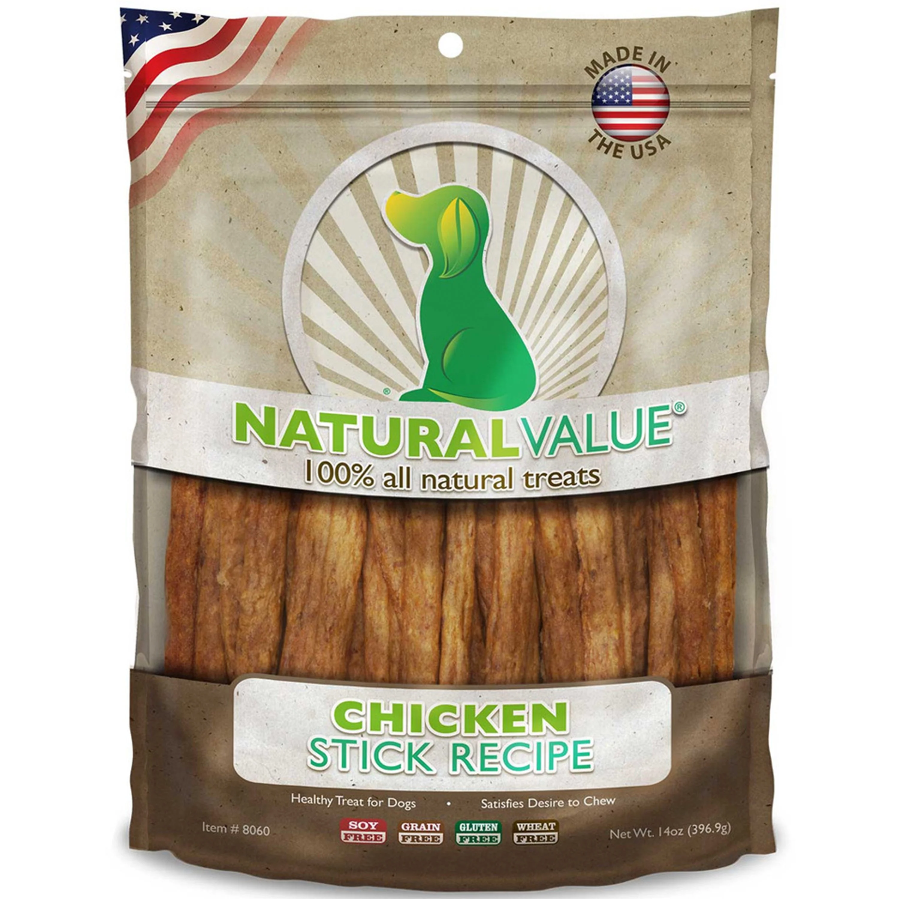 Loving Pets Natural Value Chicken Sticks Dog Treat 14-oz