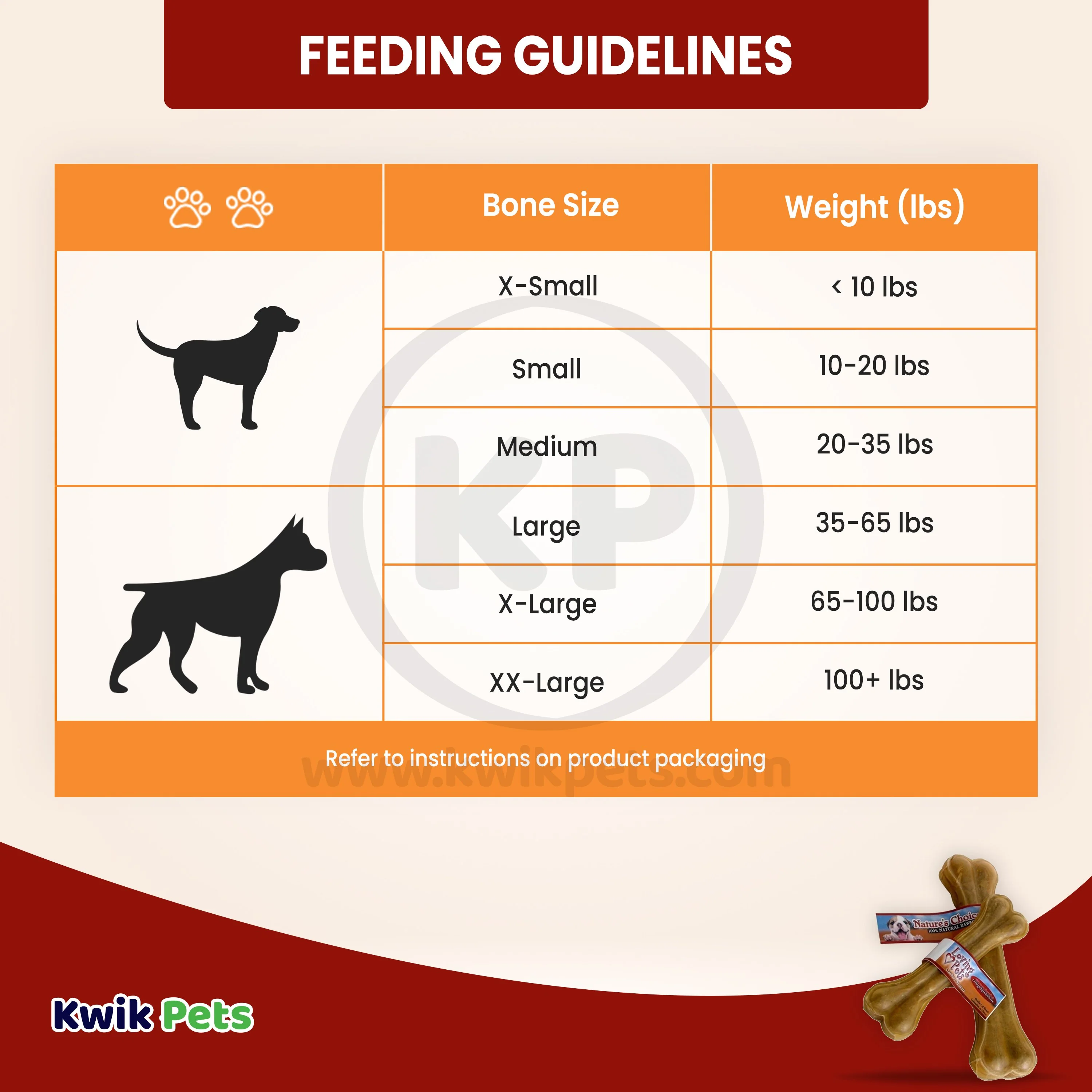 Loving Pets Pressed Rawhide Bone Dog Treat 4-in - Image 4