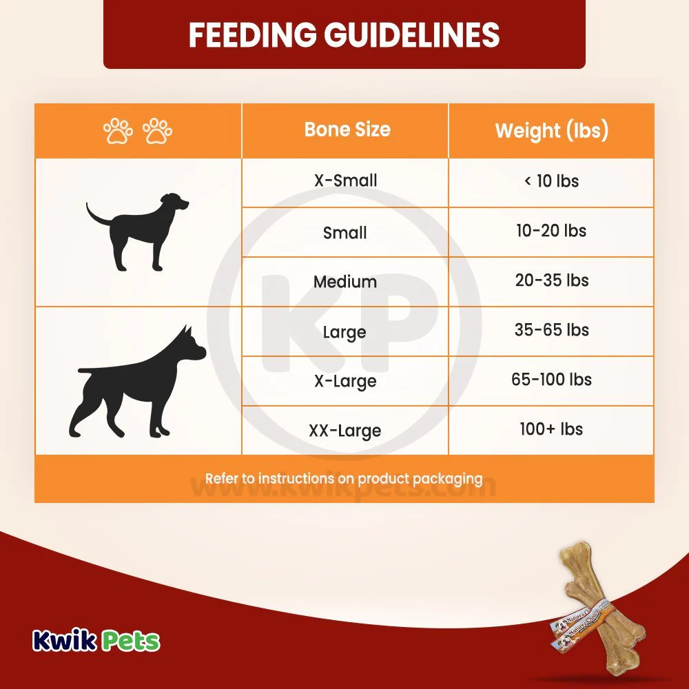 Loving Pets Pressed Rawhide Bone Dog Treat 8-in - Image 4