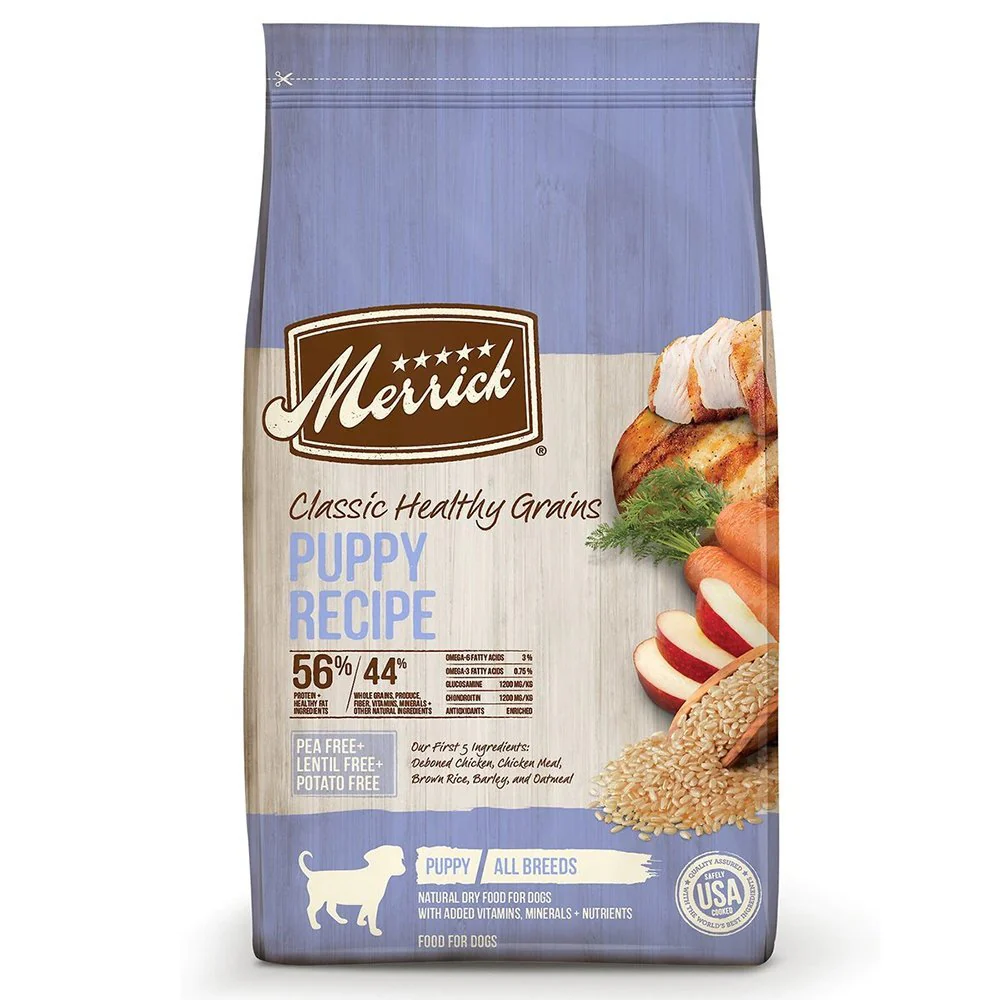Merrick Classic Healthy Grains Puppy Recipe Dry Dog Food 4-lb