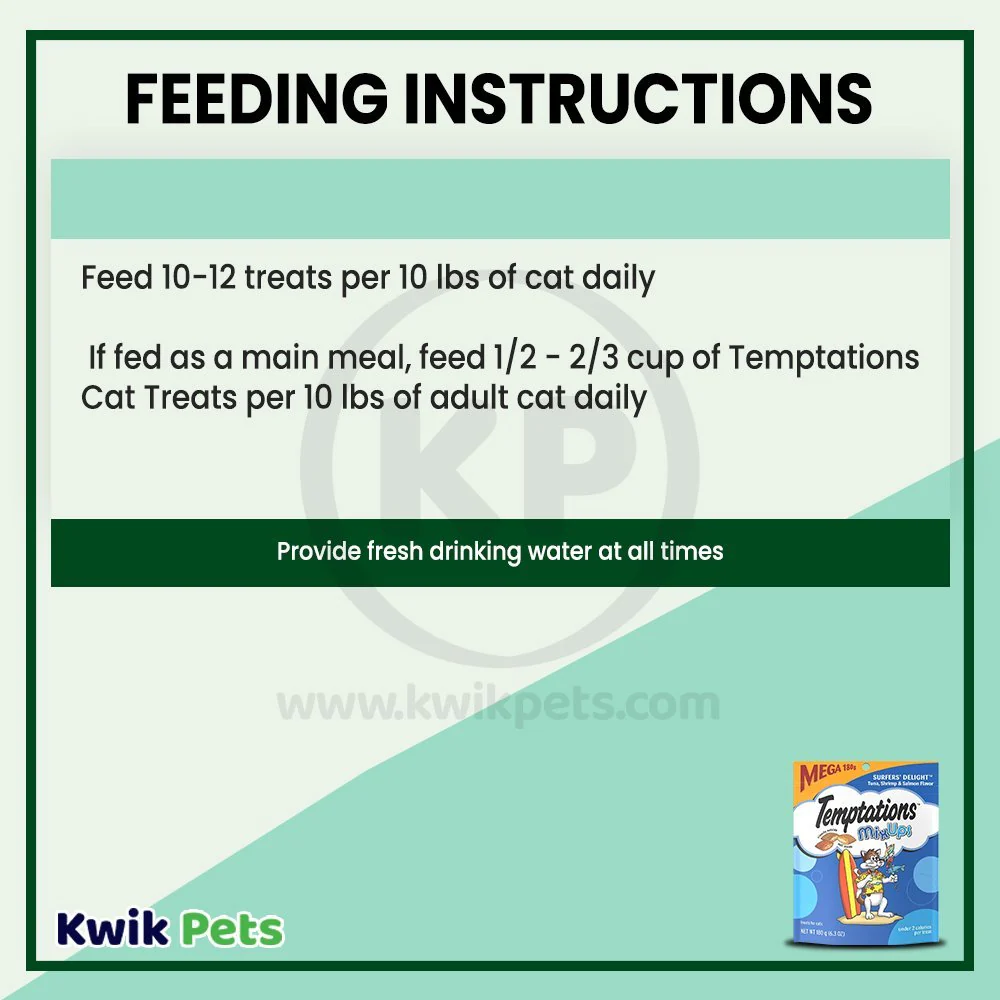 Temptations MixUps Surfer's Delight Crunchy & Soft Adult Cat Treats 6.3-oz - Image 6