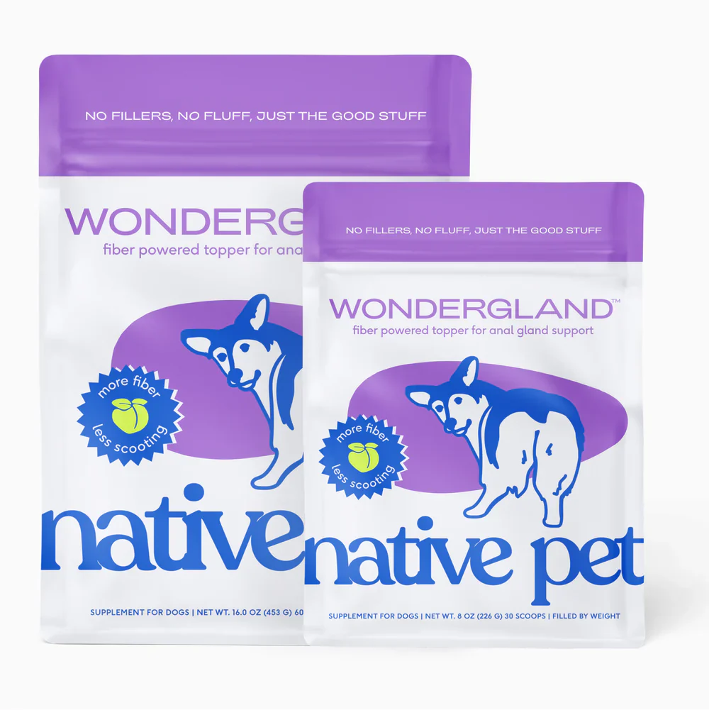 Native Pet WonderGland Anal Gland Pumpkin Fiber & Digestive Supplement for Dogs 8-oz - Image 7