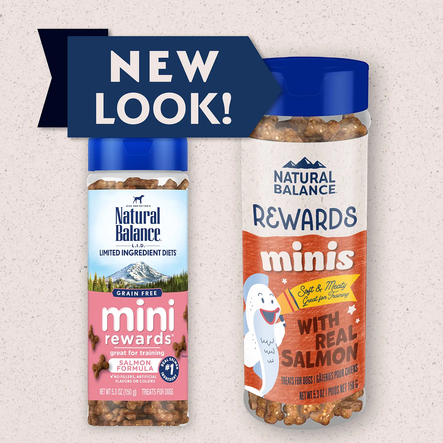 Natural Balance Pet Foods Rewards Minis Soft & Meaty Dog Treats Salmon 5.3-oz - Image 3