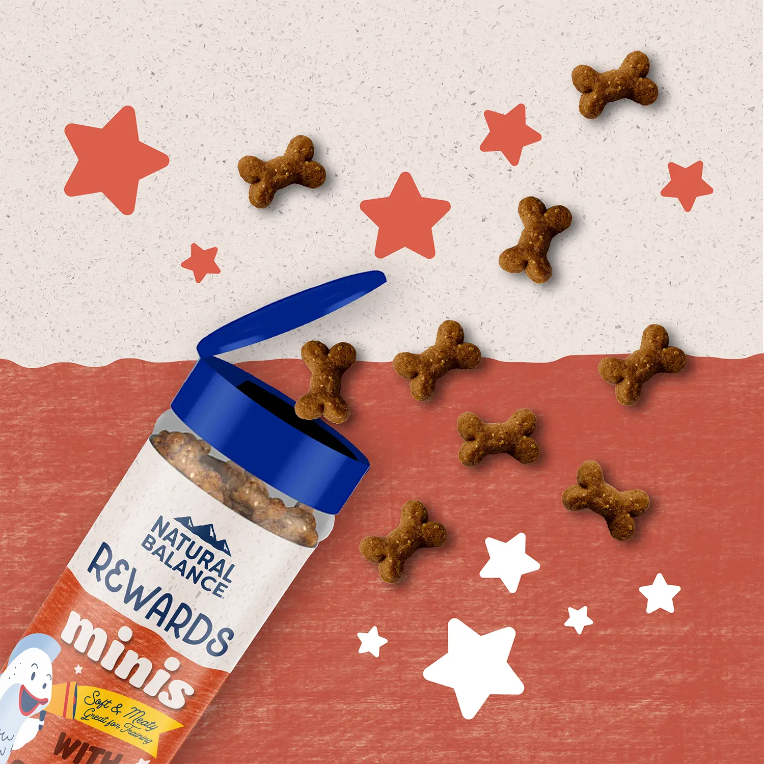 Natural Balance Pet Foods Rewards Minis Soft & Meaty Dog Treats Salmon 5.3-oz - Image 8