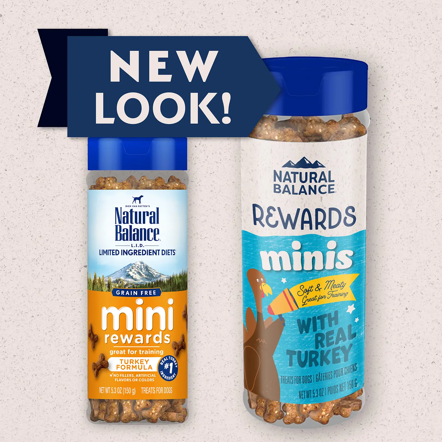 Natural Balance Pet Foods Rewards Minis Soft & Meaty Dog Treats Turkey 5.3-oz - Image 3