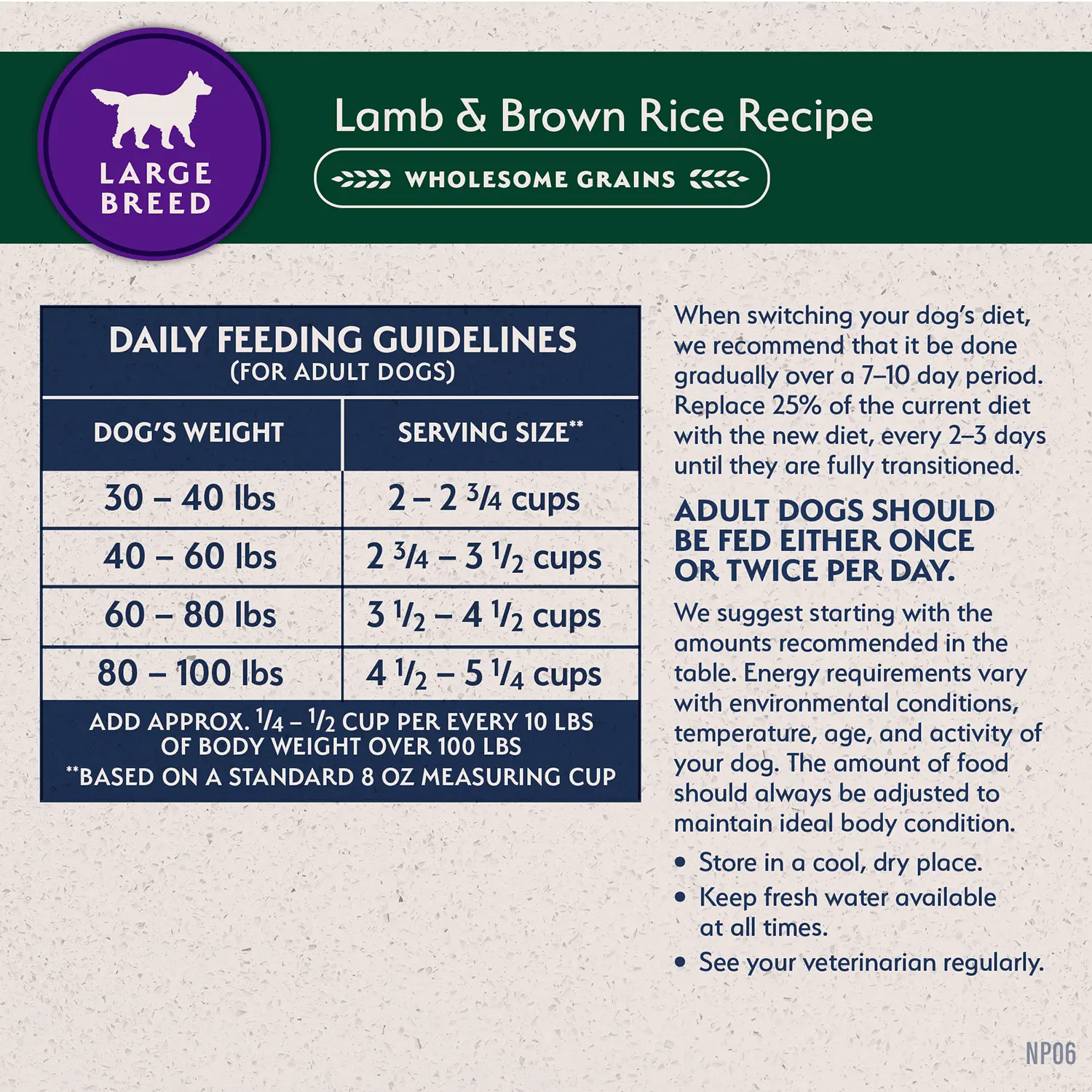 Natural Balance Pet Foods Limited Ingredient Large Breed Adult Dry Dog Food Lamb & Brown Rice 26-lb - Image 10