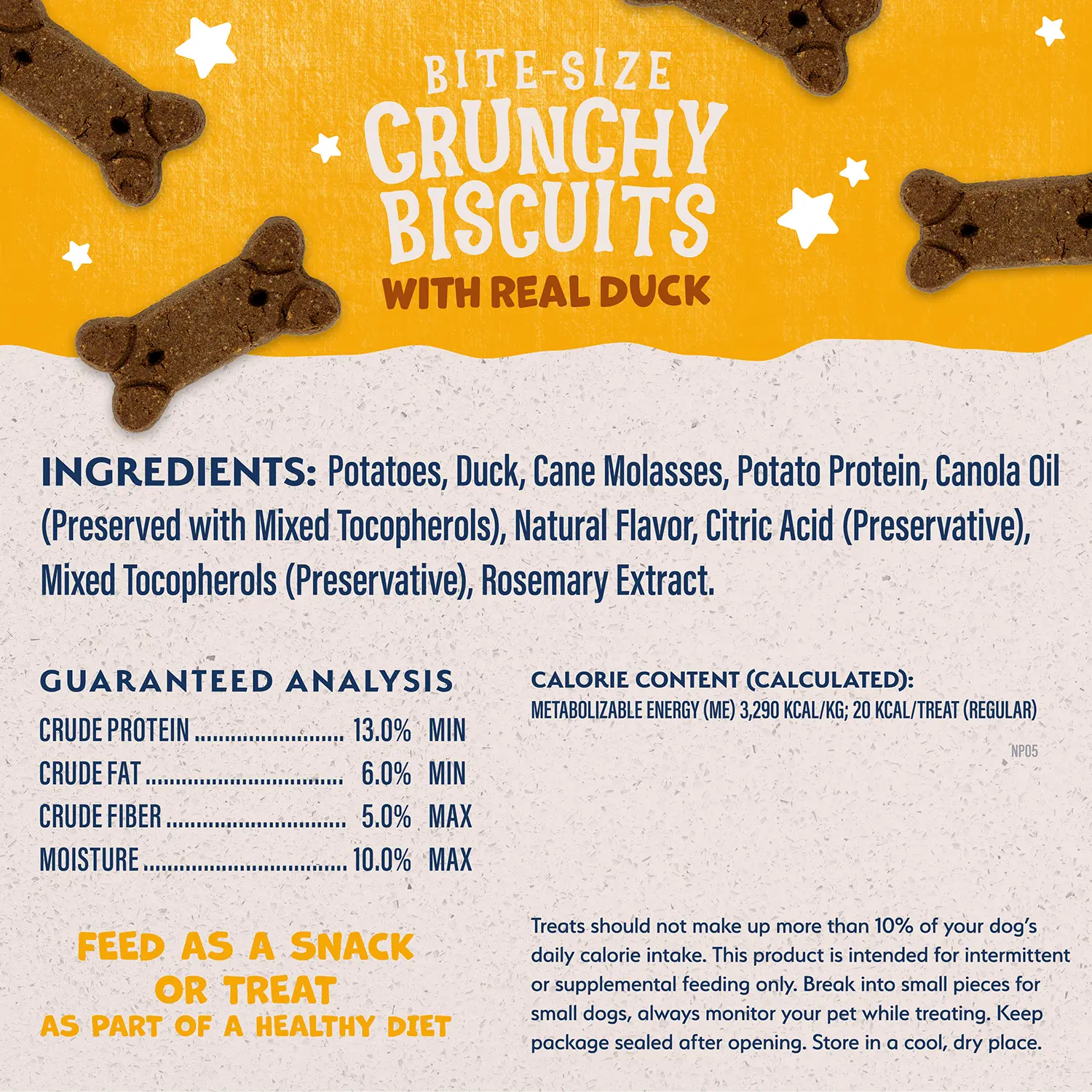 Natural Balance Pet Foods Rewards Crunchy Biscuits Dog Treats Duck 28-oz - Image 6