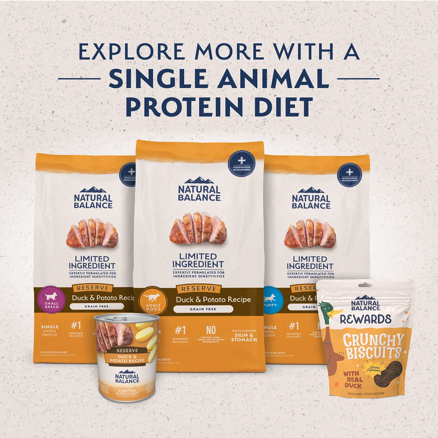 Natural Balance Pet Foods Limited Ingredient Reserve Grain Free Small Breed Dry Dog Food Duck & Potato 4-lb - Image 9
