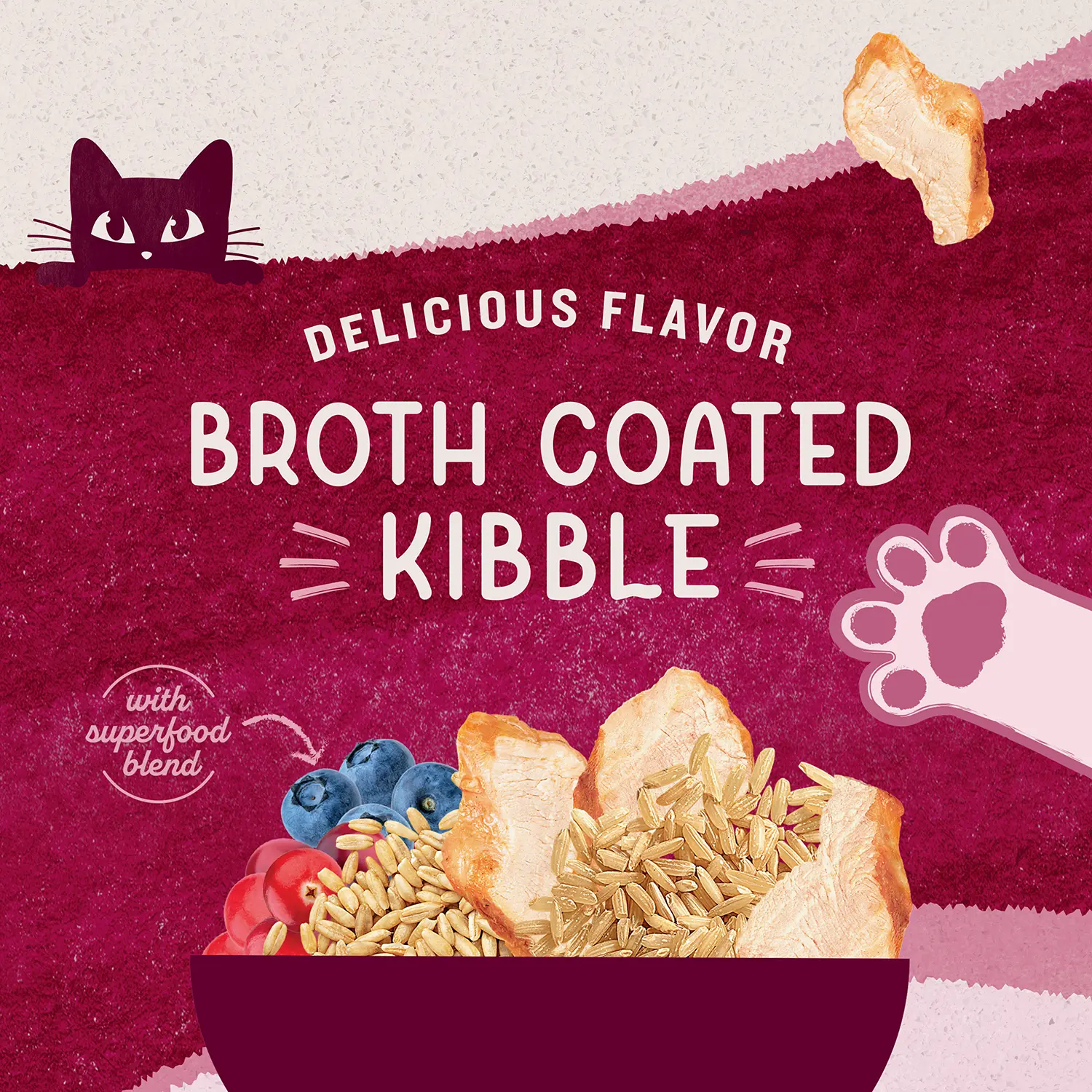 Natural Balance Pet Foods Original Ultra Broth Coated Dry Cat Food Chicken & Salmon 6-lb - Image 6