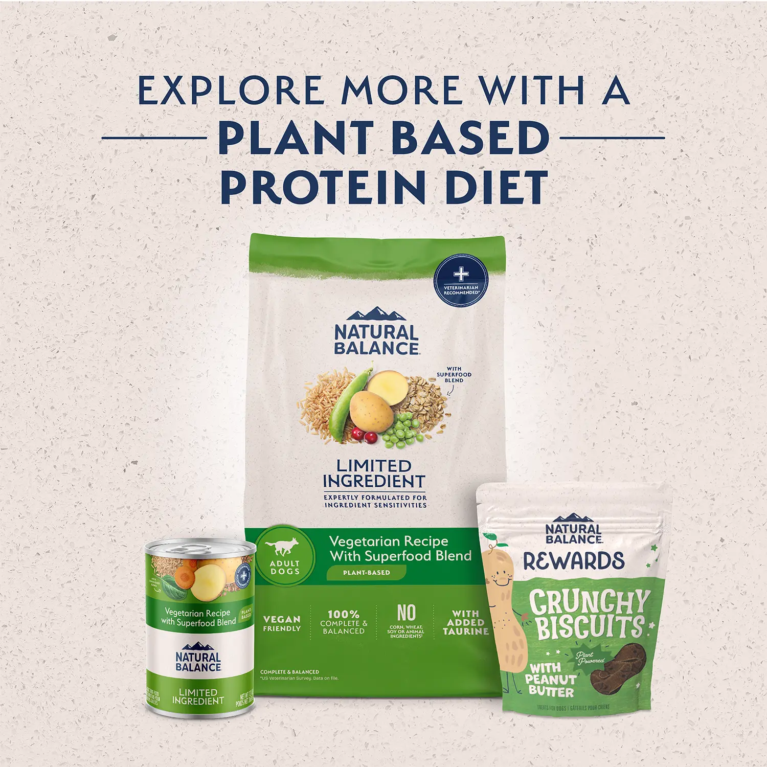 Natural Balance Pet Foods L.I.D Plant Powered Vegan Friendly Vegetarian Recipe Canned Dog Food 13-oz - Image 9
