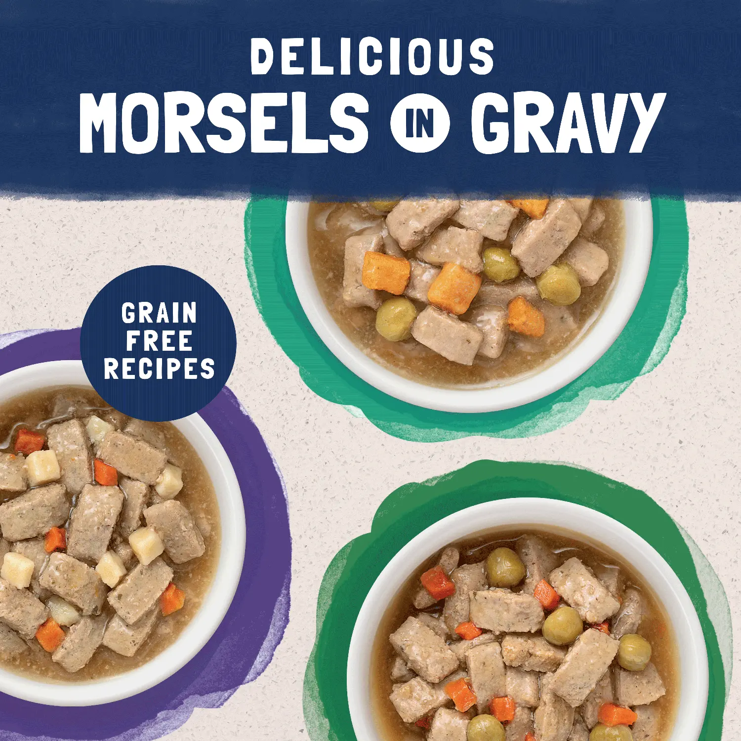 Natural Balance Ultra Platefulls Chicken Morsels in Gravy Adult Wet Cat Food Variety Pack 3-oz Pouches 12 Count - Image 8