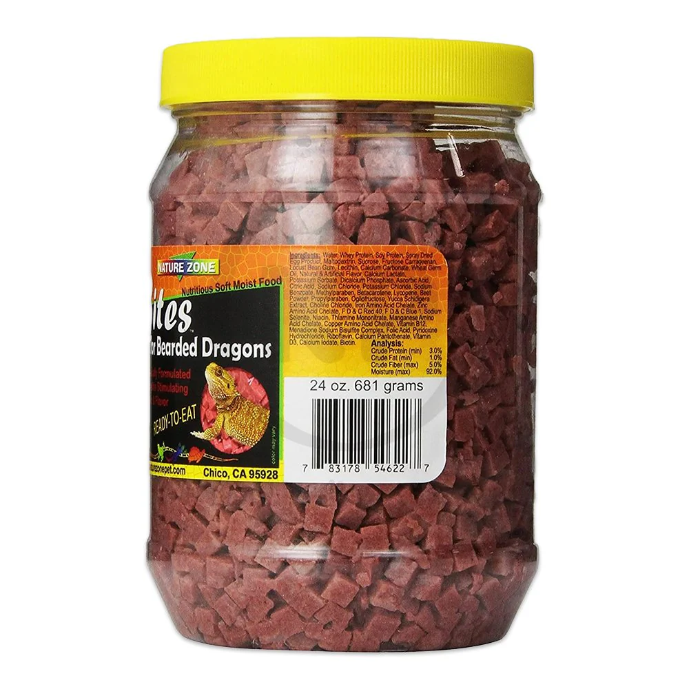 Nature Zone Bearded Dragons Bites Gel Food 24-oz - Image 3