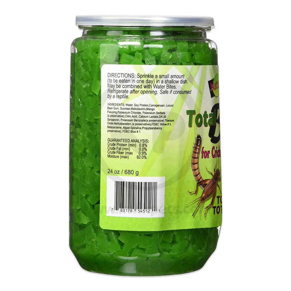 Nature Zone Total Bites with Spirulina for Crickets and Feeder Insects 24-oz - Image 2