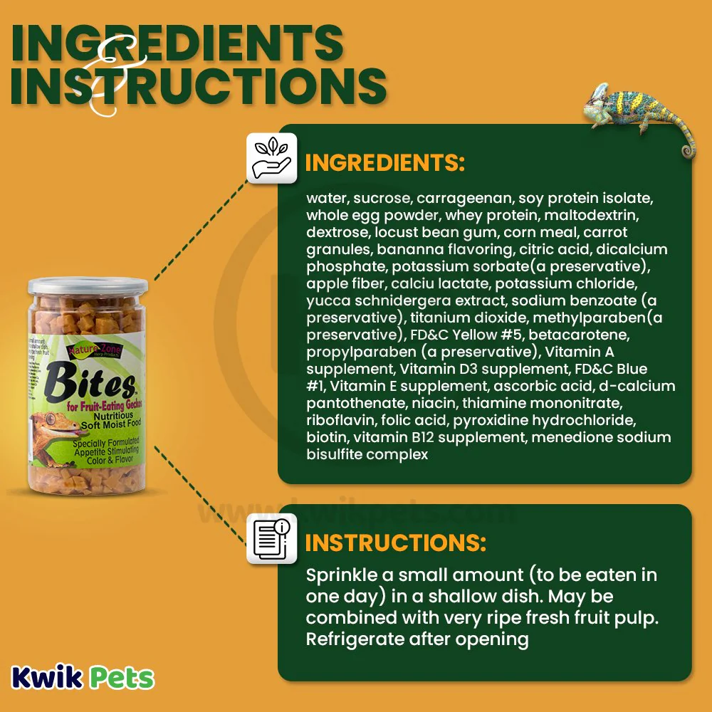 Nature Zone Gecko Nutri Bites Gel Food 9-oz - Image 3