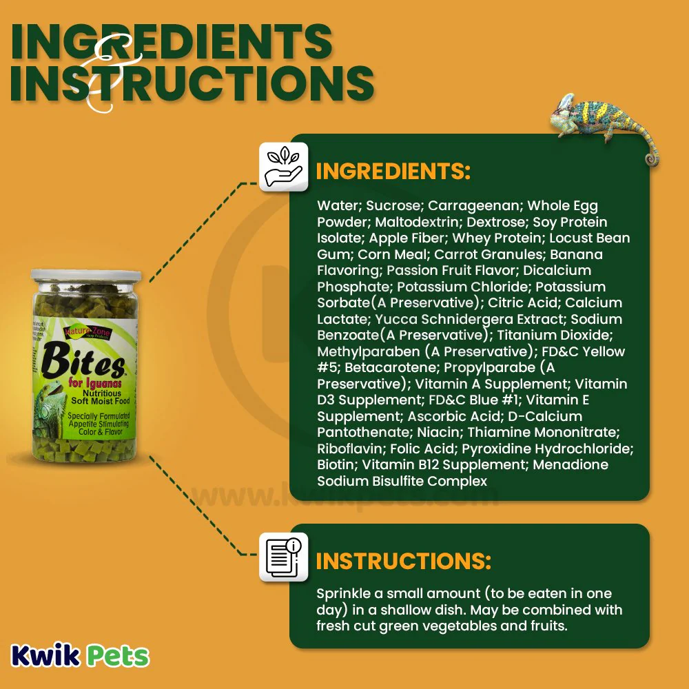 Nature Zone Iguana Nutri Bites Gel Food 9-oz - Image 4