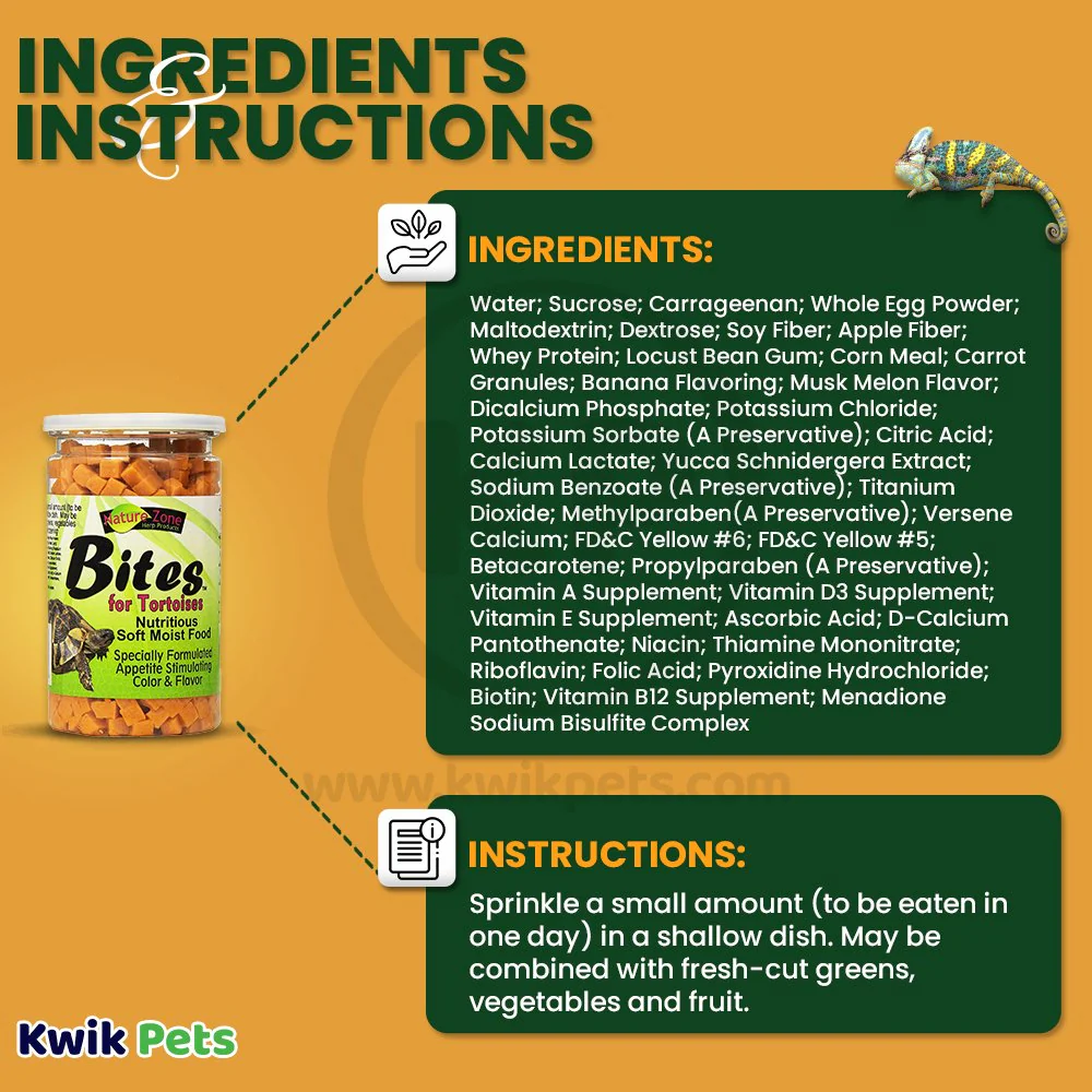 Nature Zone Tortoise Nutri Bites Gel Food 9-oz - Image 5