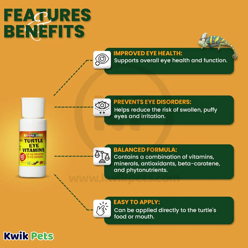 Nature Zone Turtle Eye Vitamin Supplement 2-oz - Image 2