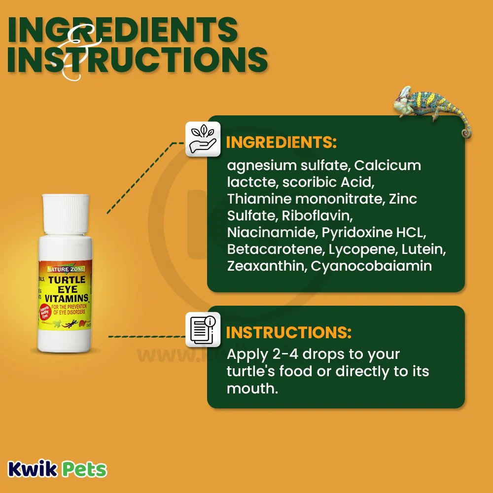 Nature Zone Turtle Eye Vitamin Supplement 2-oz - Image 3