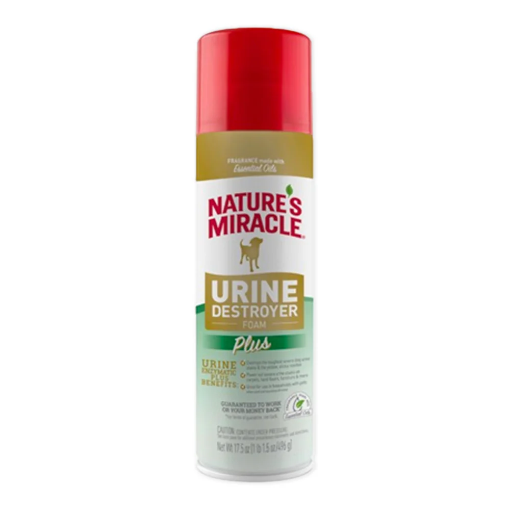 Nature's Miracle Urine Destroyer Foam Plus for Dogs 17.5-oz