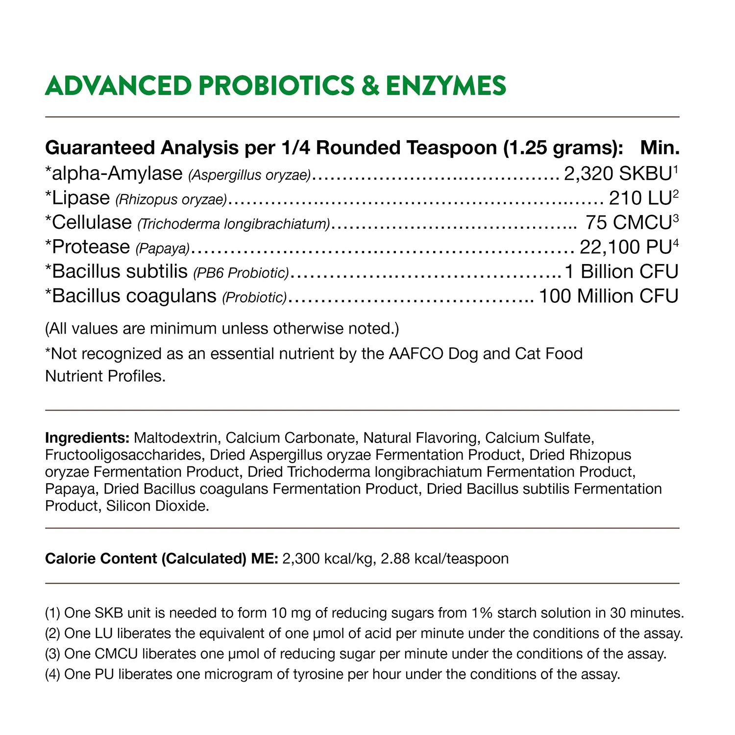 NaturVet Advanced Probiotic & Enzymes Powder for Dogs & Cats 8-oz - Image 6