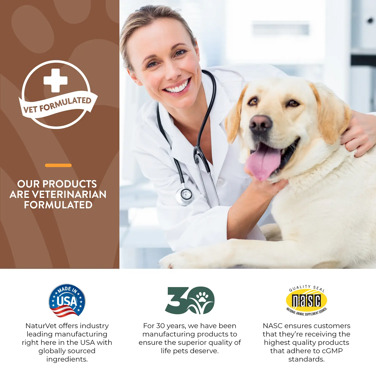 NaturVet All-in-One Soft Chews for Dogs 60 Count 8.4-oz - Image 2