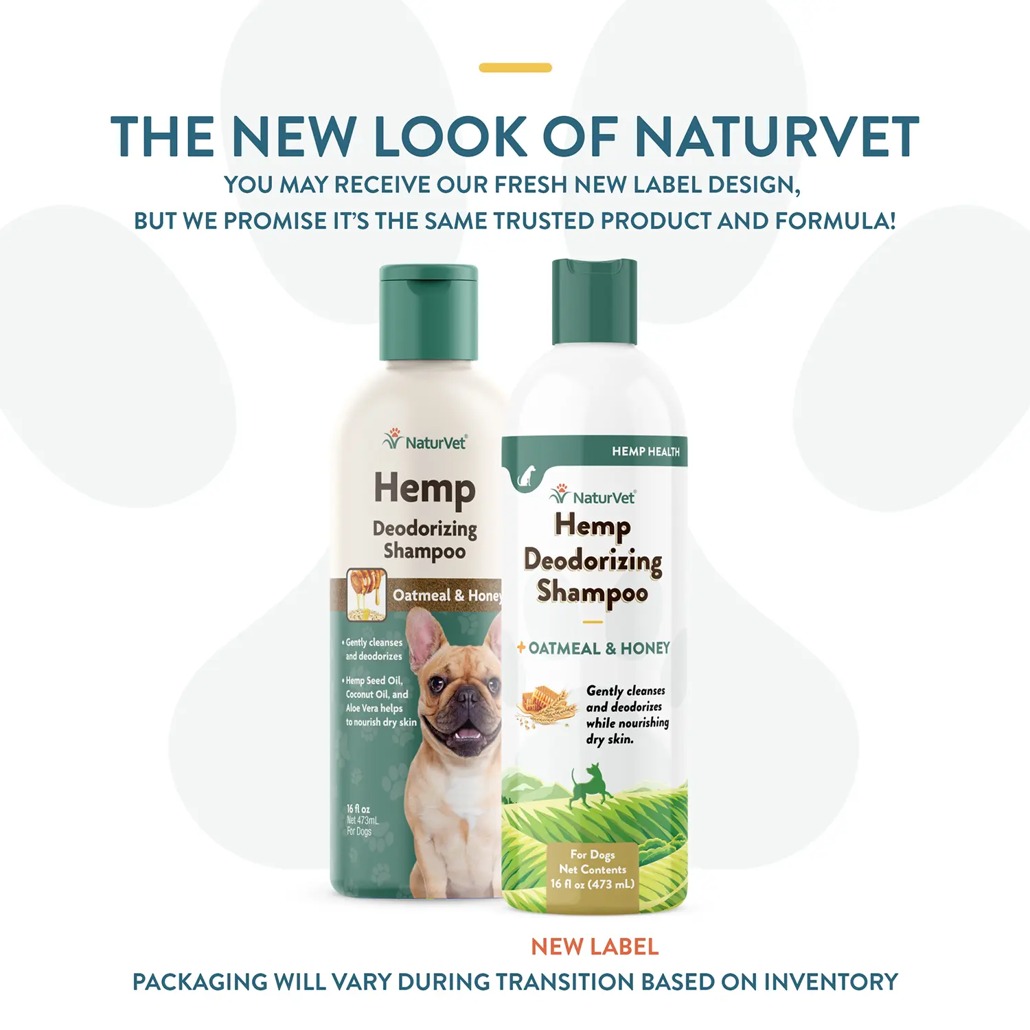 NaturVet Hemp Deodorizing Shampoo for Dogs 16-oz - Image 2