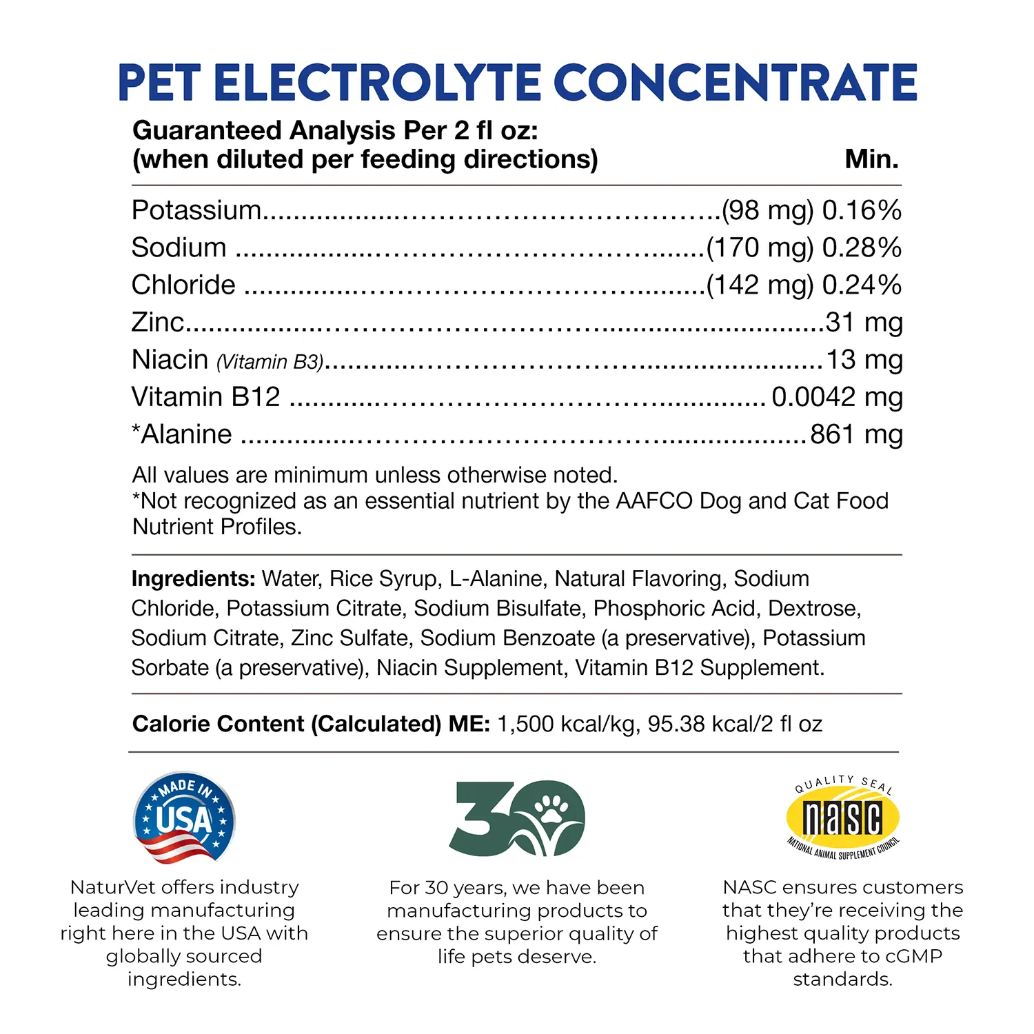 NaturVet Pet Electrolyte Concentrate for Dogs & Cats 16-oz - Image 5