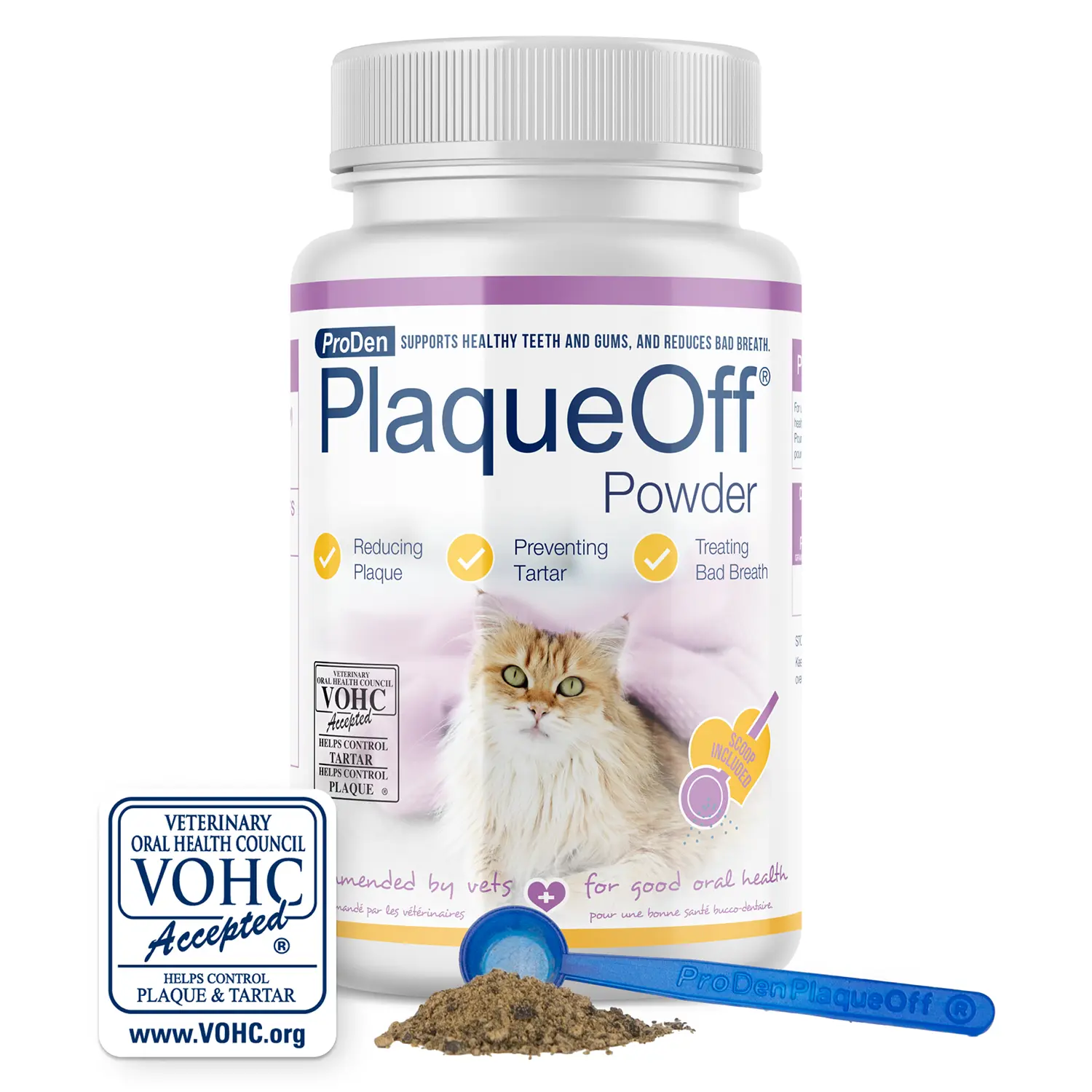 NaturVet Proden PlaqueOff Powder for Cats 40g - Image 10
