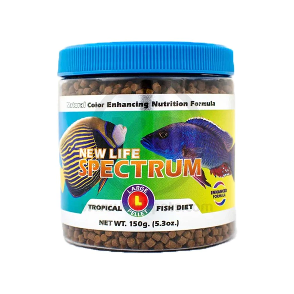 New Life Spectrum Tropical Sinking Pellets Fish Food Large 10.5-oz