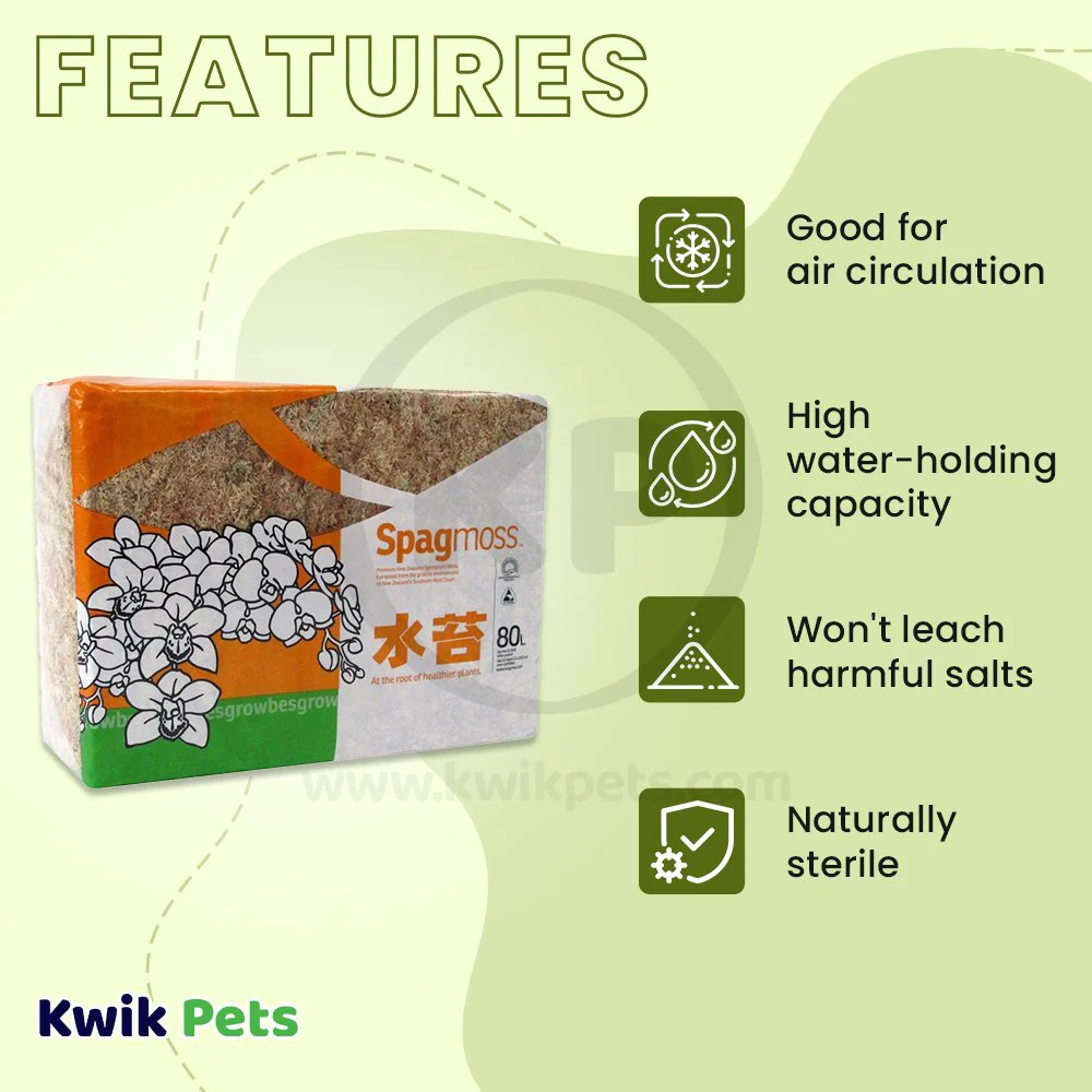 New Zealand Spagmoss 1Kg - Image 3