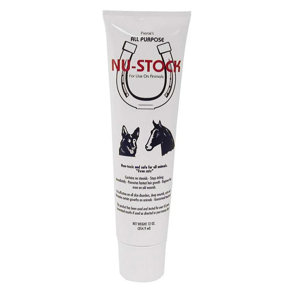 Durvet Nu-Stock Pierce's All Purpose Ointment for All Animals 12-oz