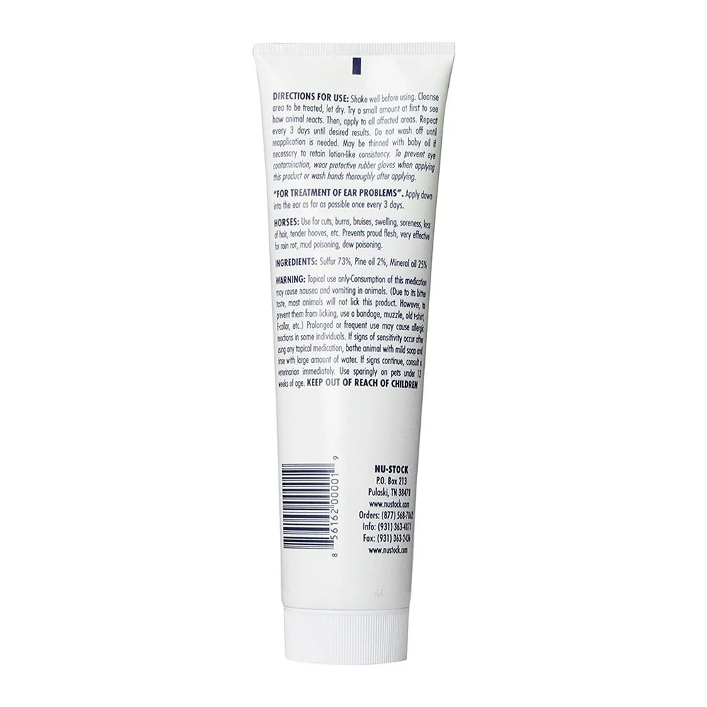 Durvet Nu-Stock Pierce's All Purpose Ointment for All Animals 12-oz - Image 2