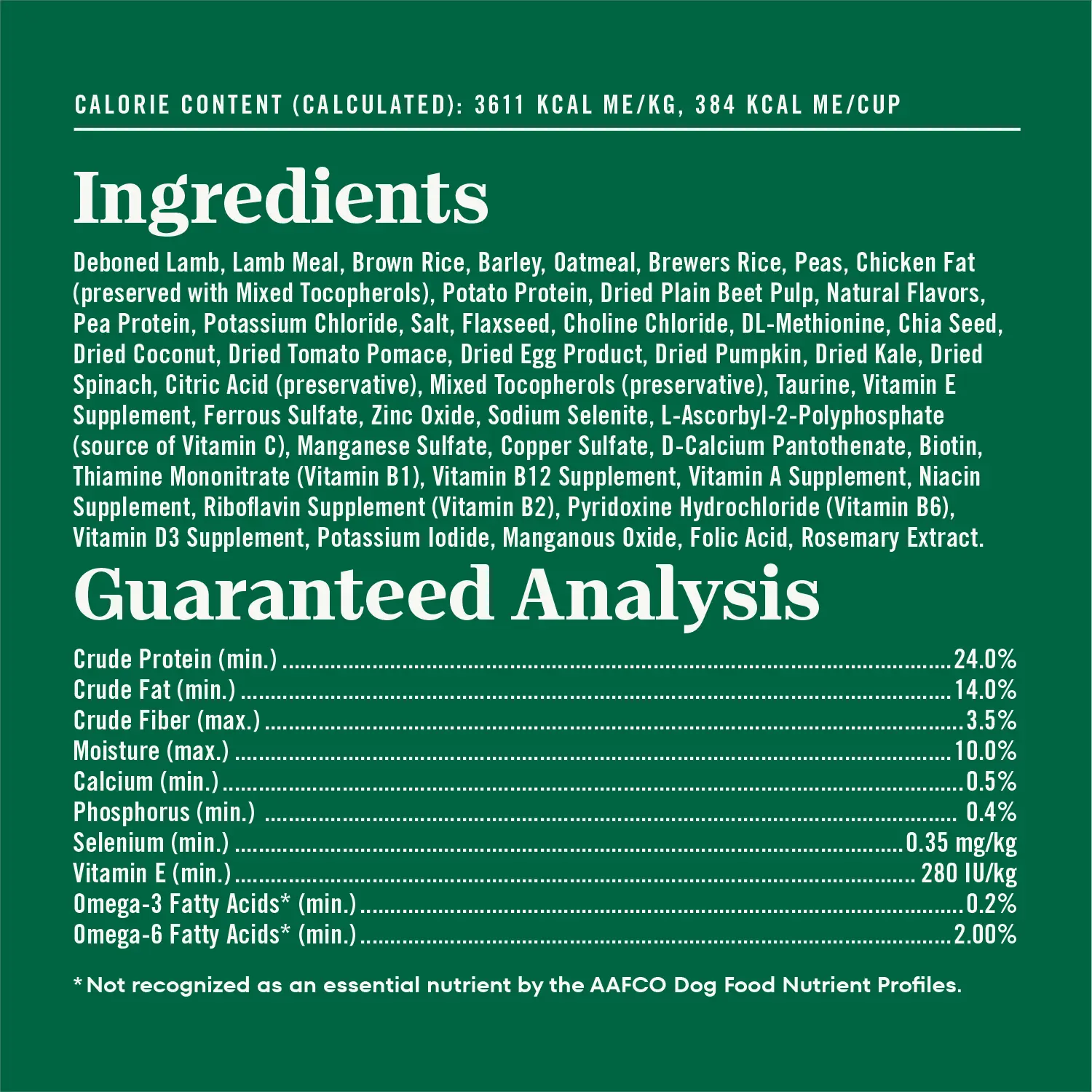 Nutro Natural Choice Lamb & Brown Rice Small Bites Adult Dry Dog Food 5-lb - Image 8