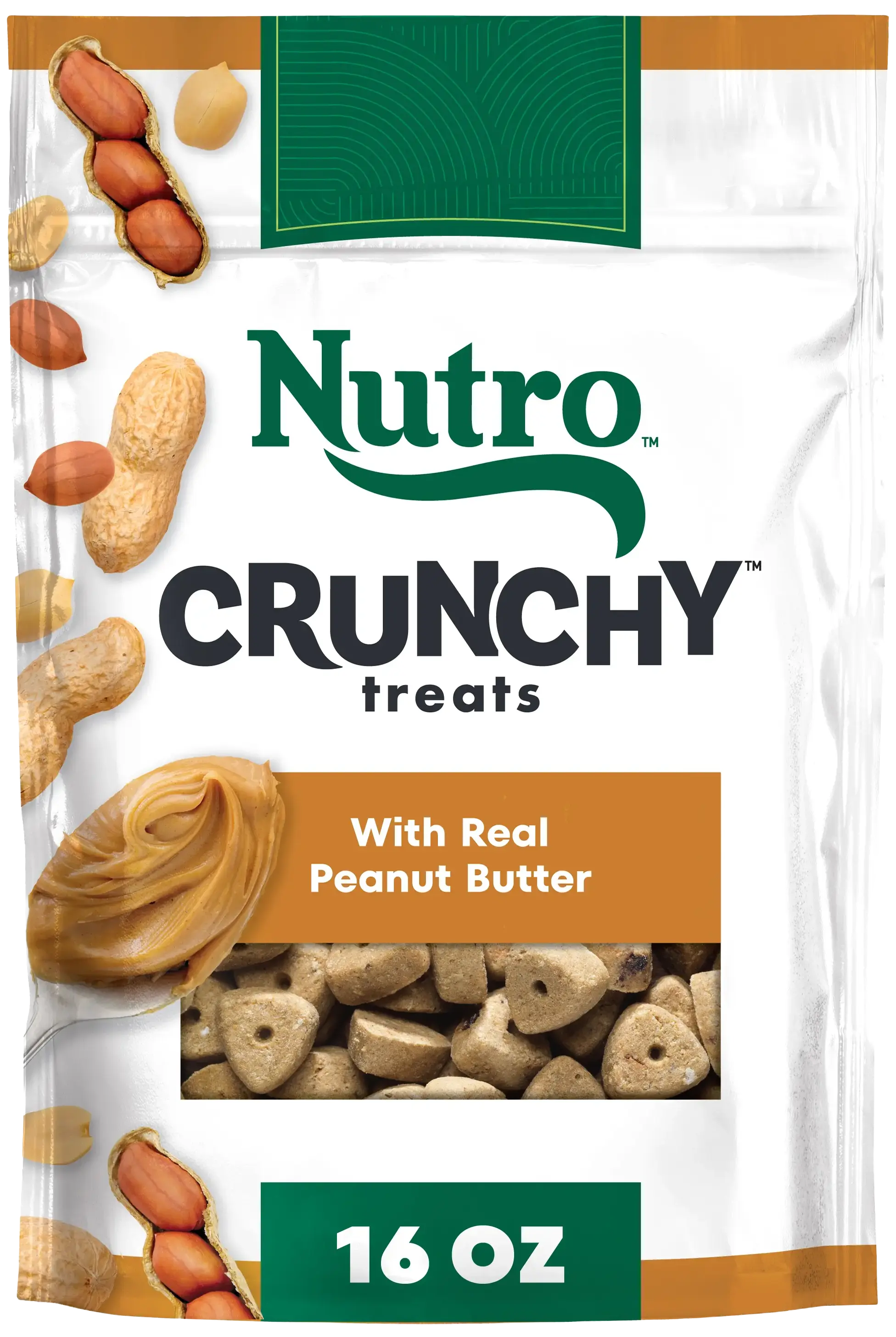 Nutro Natural Choice Peanut Butter Crunchy Dog Treats 16-oz