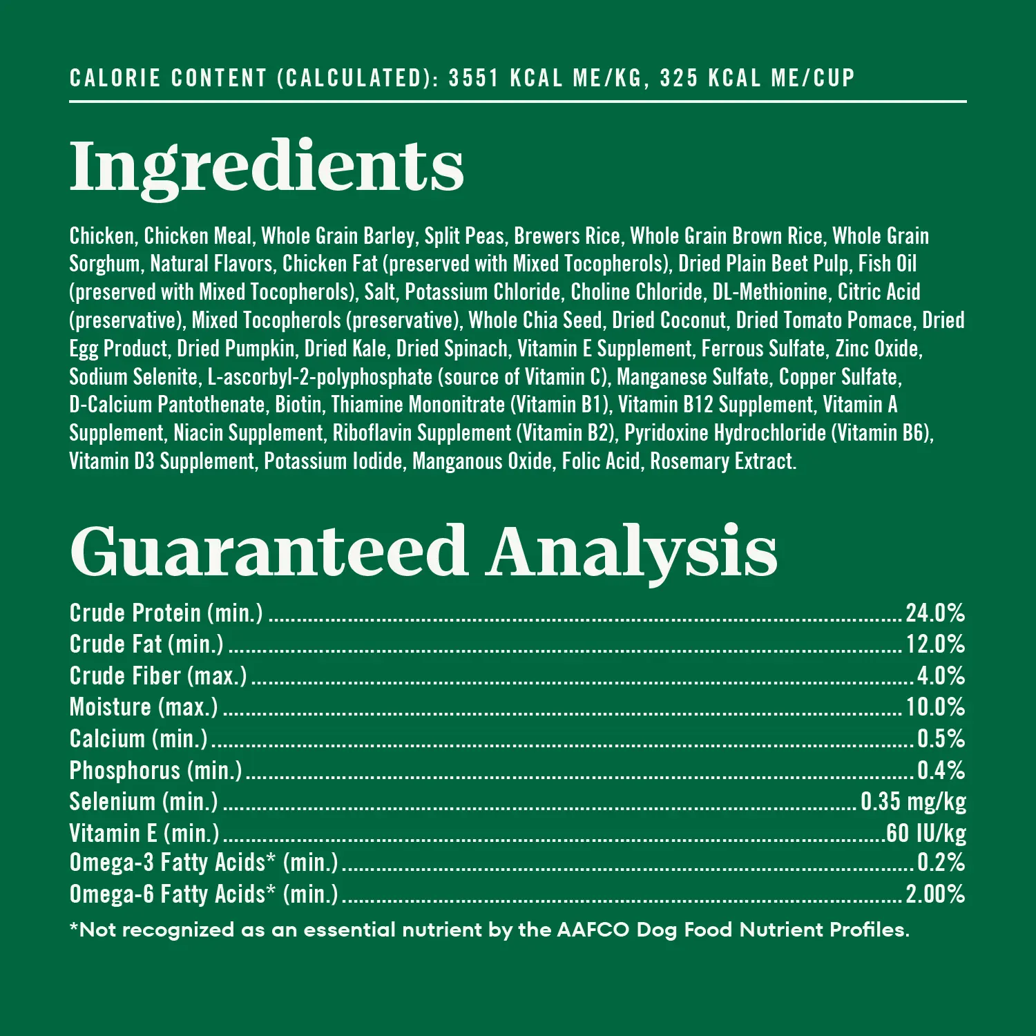 Nutro Natural Choice Chicken & Brown Rice Senior Dry Food 30-lb - Image 7