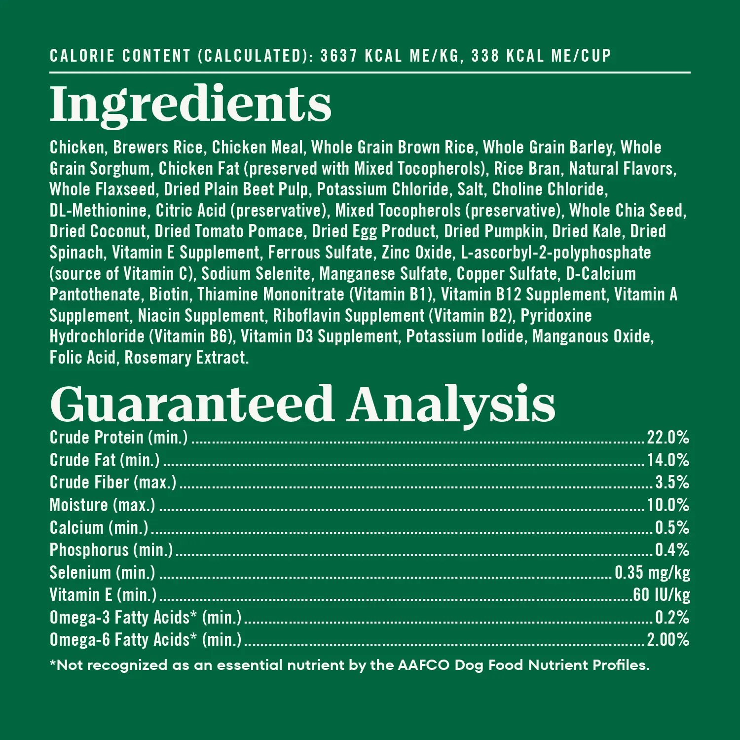 Nutro Natural Choice Chicken & Brown Rice Small Bites Adult Dry Dog Food 30-lb - Image 7