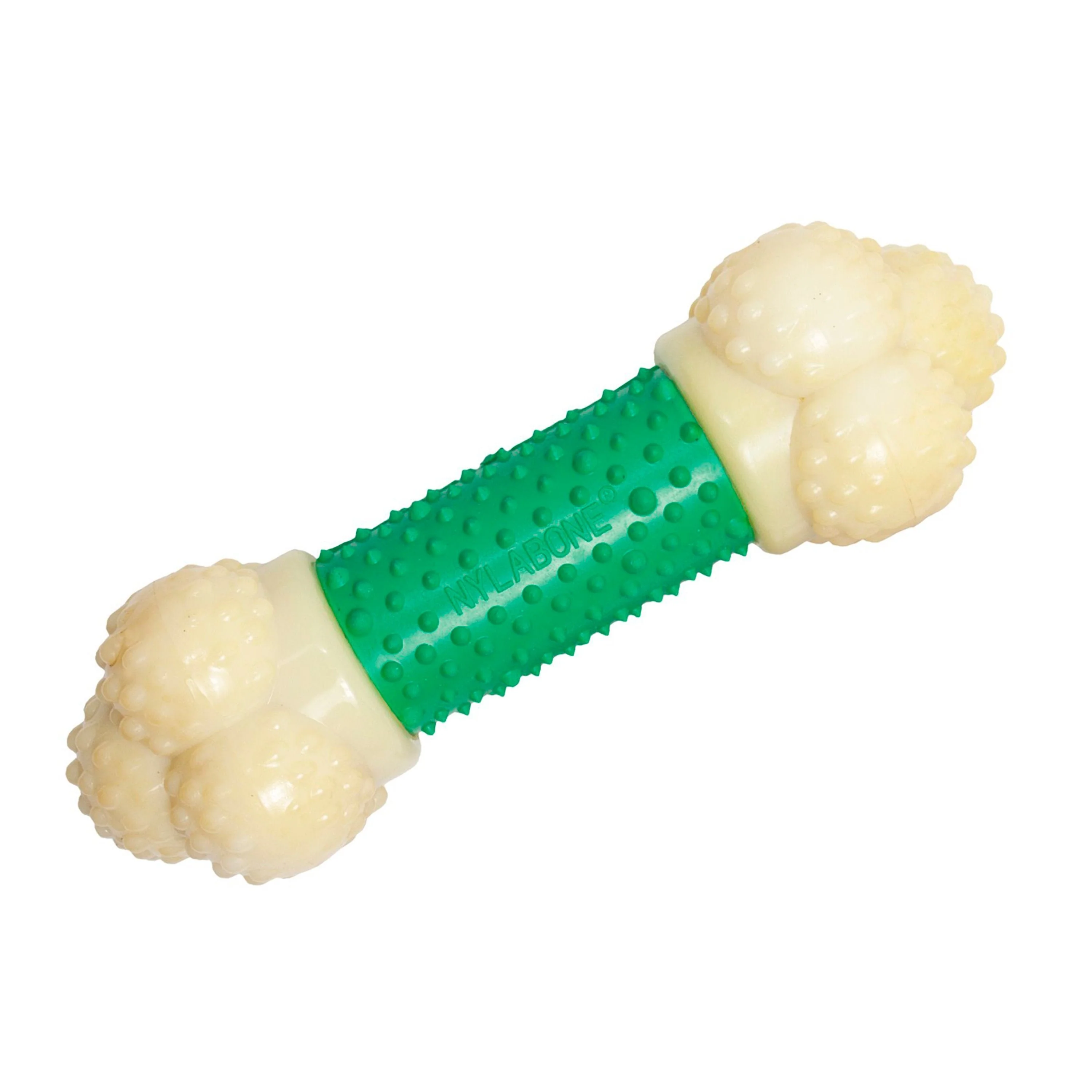Nylabone Power Chew Double Action Durable Dog Toy Bacon Medium/Wolf - Up To 35 lbs - Image 6