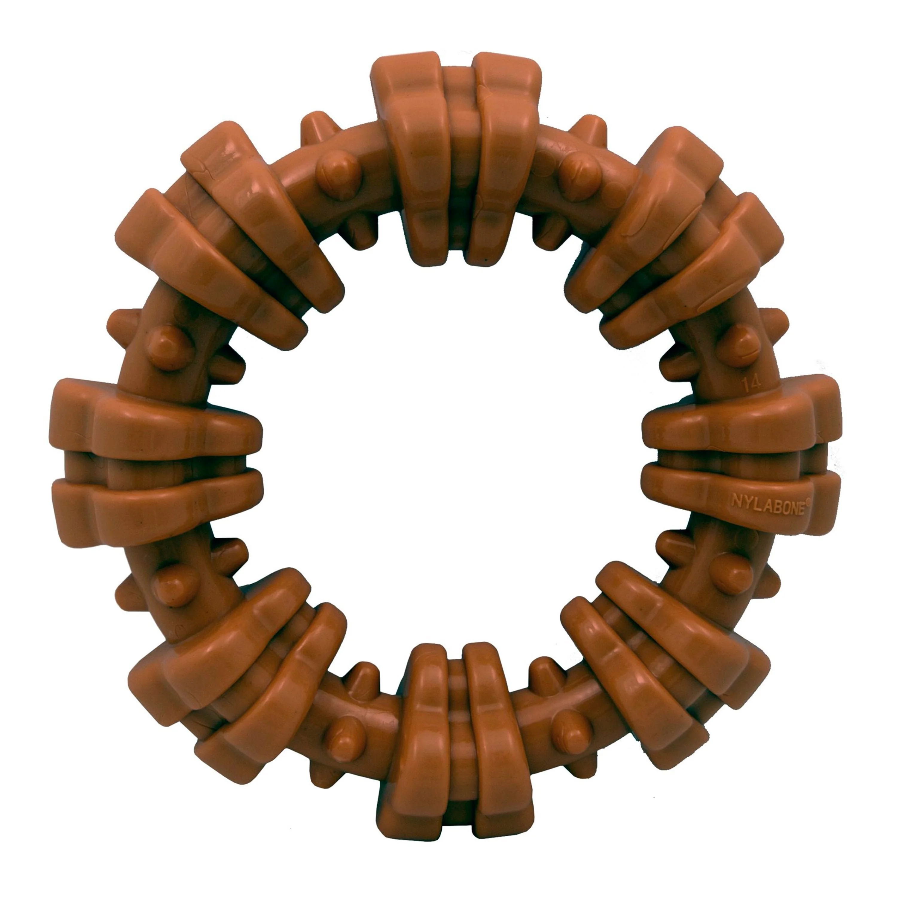 Nylabone Power Chew Textured Ring Dog Toy Medley Flavor XL/Souper - 50+ lbs - Image 6