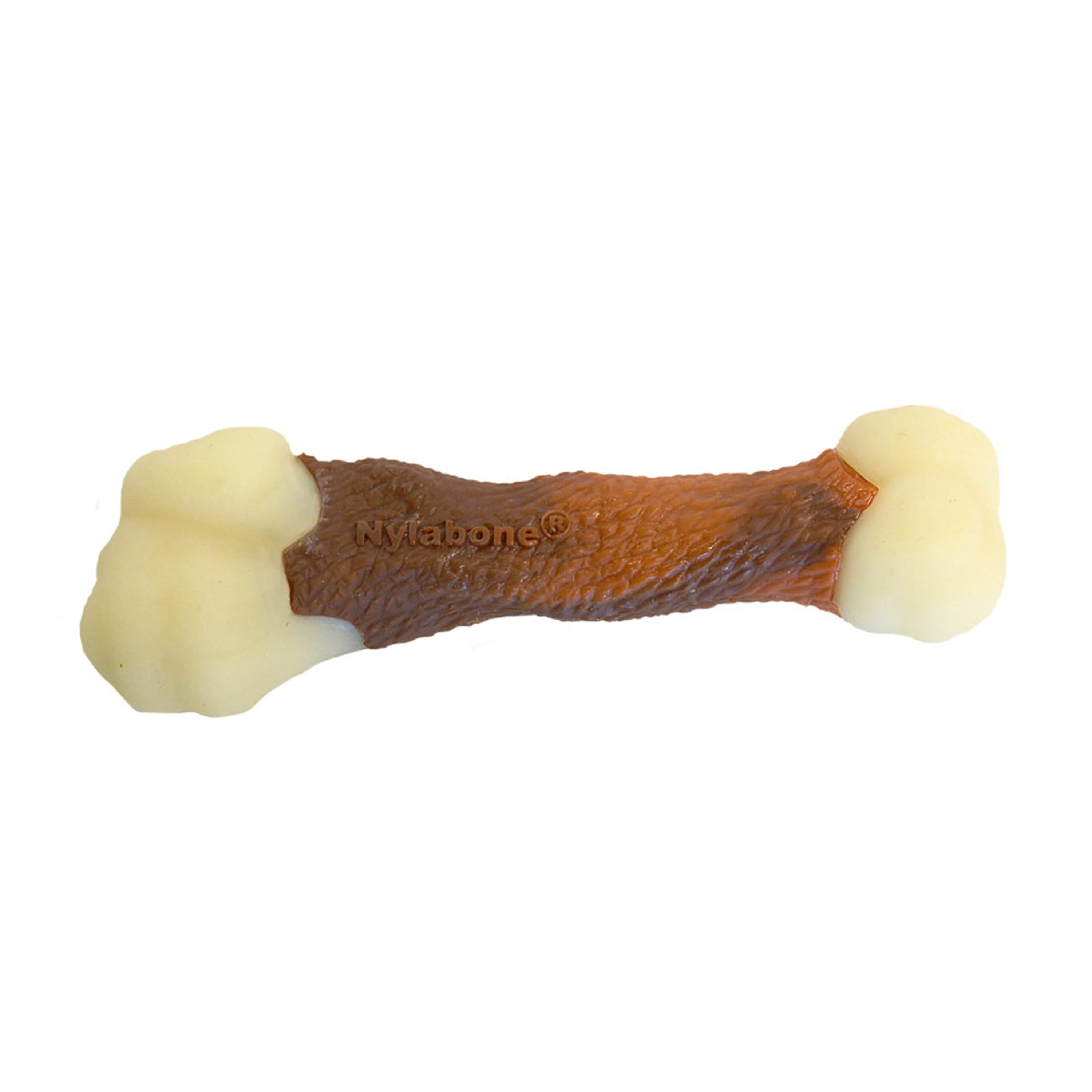 Nylabone Power Chew Femur Bone Alternative Dog Toy Beef Medium/Wolf - Up To 35 lbs - Image 6