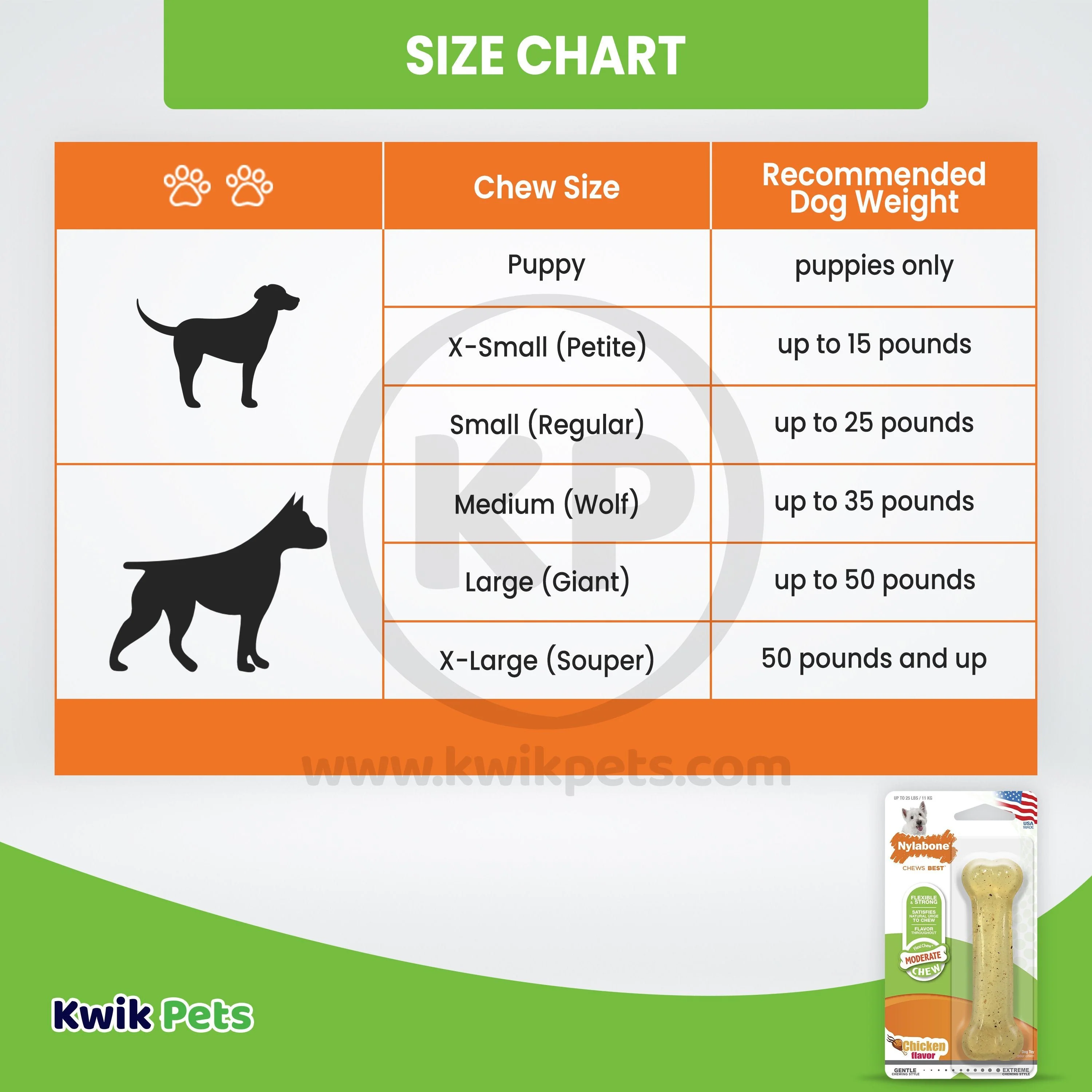 Nylabone Moderate Chew Dog Toy Chicken Small/Regular - Up To 25 lbs - Image 5