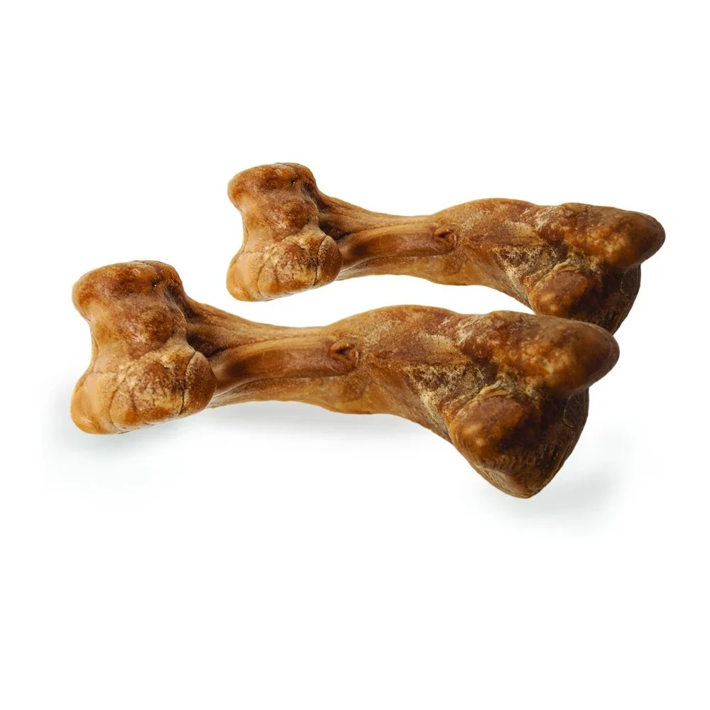 Nylabone Healthy Edibles Wild Natural Long Lasting Dog Chew Treats Bison Medium/Wolf - Up To 35 lbs 2 Count - Image 7