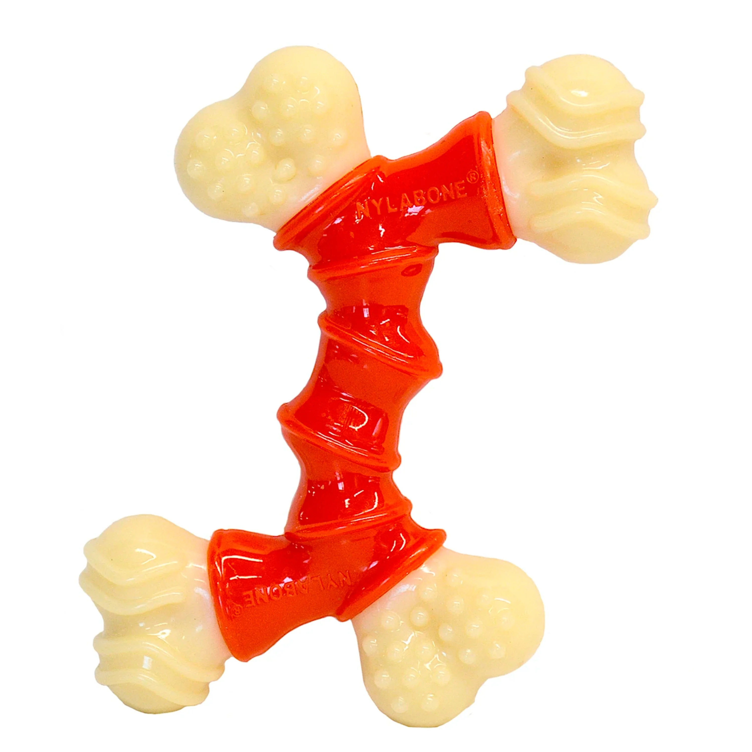 Nylabone Power Chew Double Bone Dog Toy Bacon XS/Petite - Up To 15 lbs - Image 6