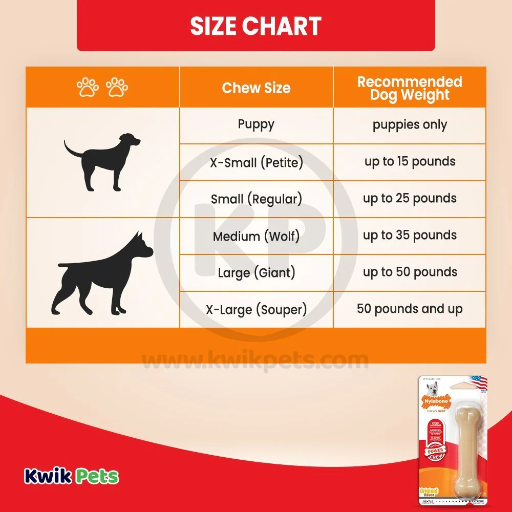Nylabone Power Chew Dog Toy Original Small/Regular - Up To 25 Ibs - Image 5