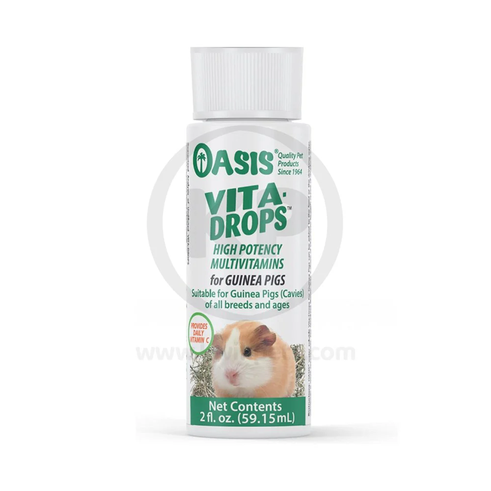 Oasis Vita-Drops High Potential Daily Multivitamin for Guinea Pigs 2-oz - Image 5