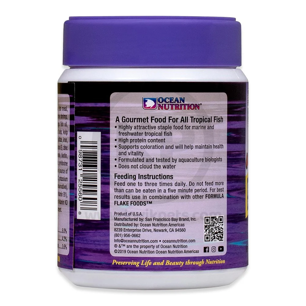 Ocean Nutrition Prime Reef Flakes Fish Food 2.5-oz - Image 2