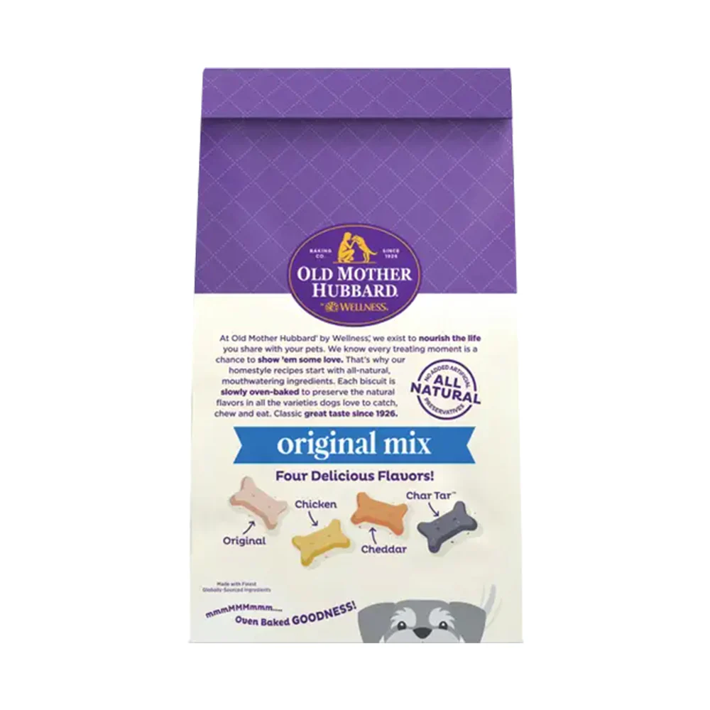 Old Mother Hubbard Classic Original Mix Oven-Baked Biscuits Dog Treats Mini 20-oz - Image 2