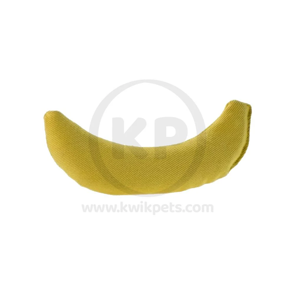 OurPets Cosmic Cat - Banana - A-peeling 100% Catnip Filled Cat Toy Yellow - Image 4