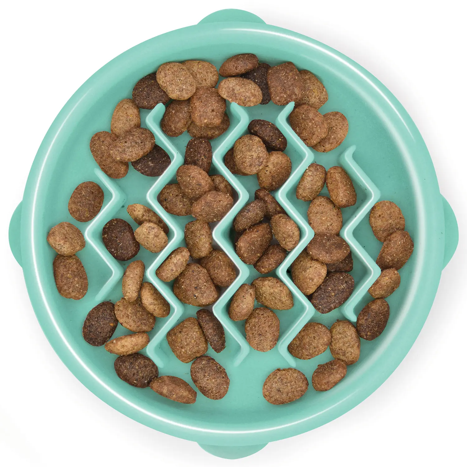 Outward Hound Fun Feeder Interactive Dog Bowl Slow Feeder Mint Extra Small
