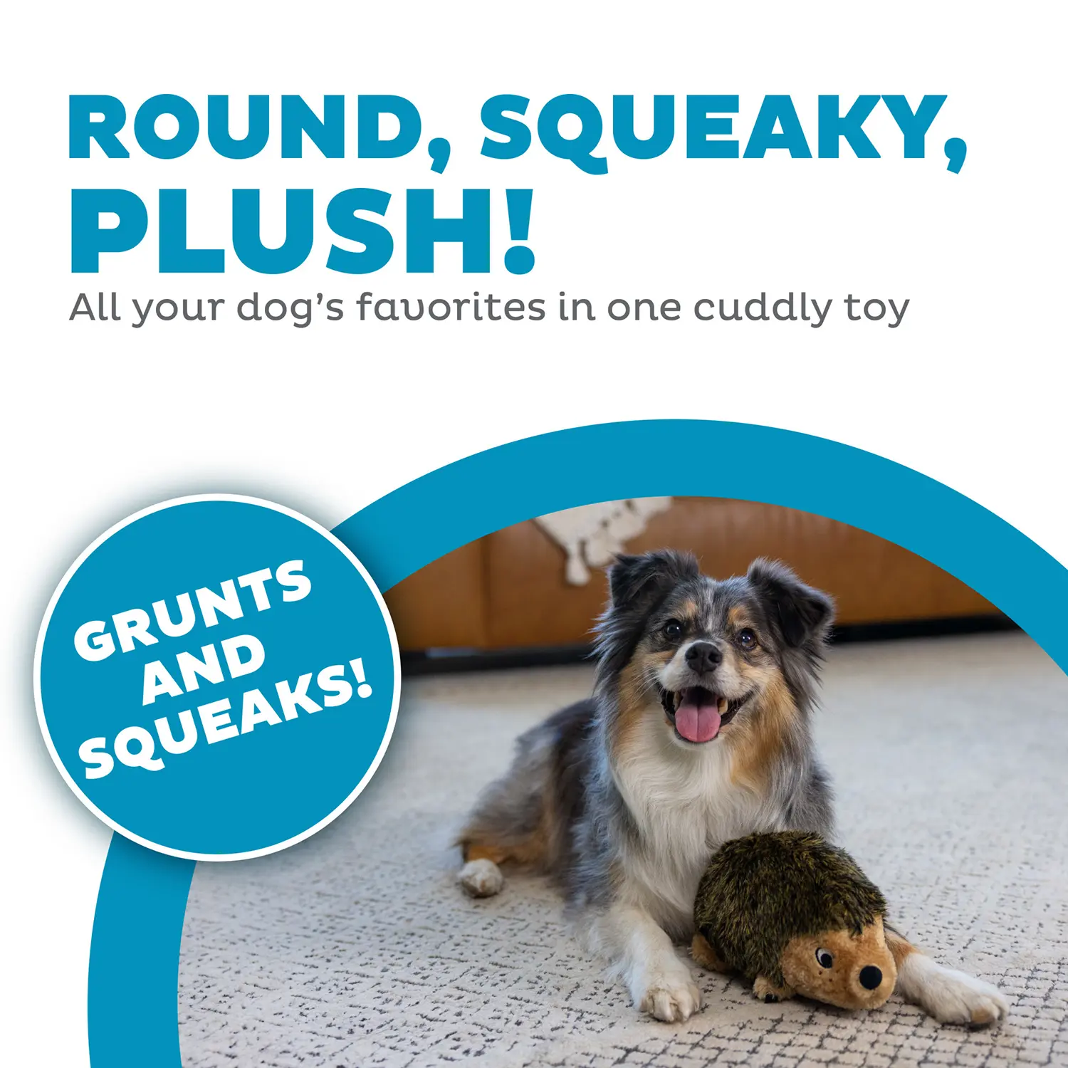 Outward Hound Hedgehog Dog Toy Medium - Image 4